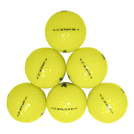 Golf Balls Everywhere Recycled Srixon Z-Star Yellow Mix