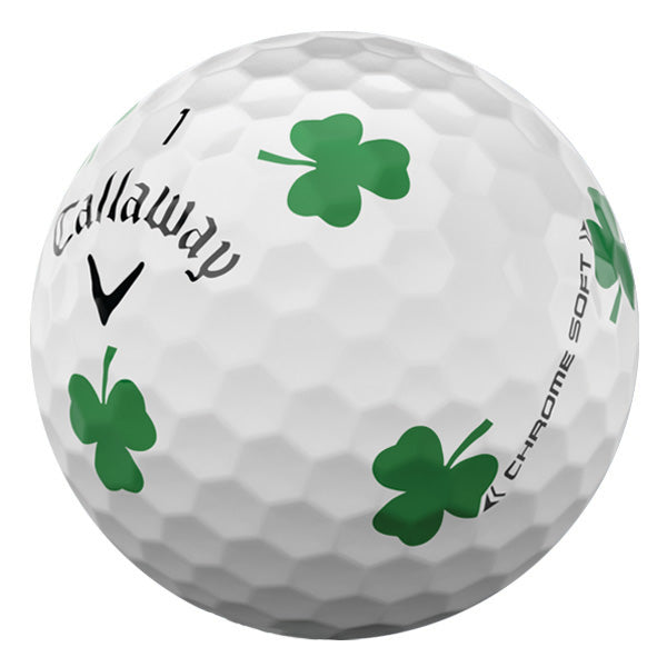 Golf Balls Everywhere Recycled Callaway Chrome Soft Truvis Shamrock