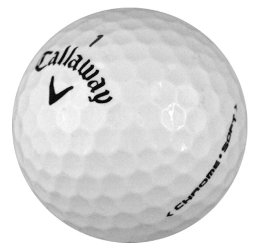 Golf Balls Everywhere Recycled Callaway Chrome Soft