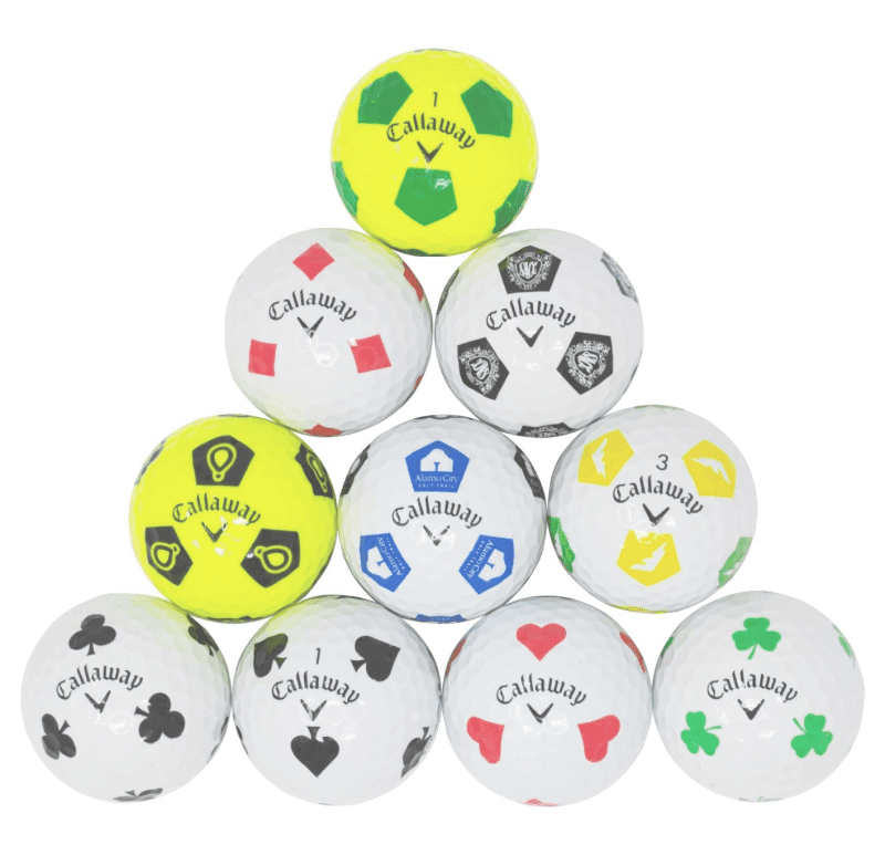 Golf Balls Everywhere Recycled Callaway Chrome Soft Truvis