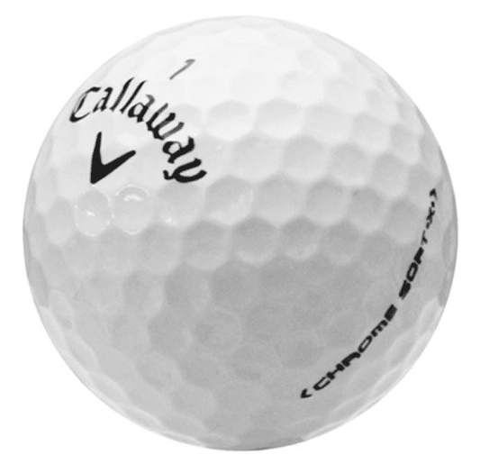 Golf Balls Everywhere Recycled Callaway Chrome Soft X