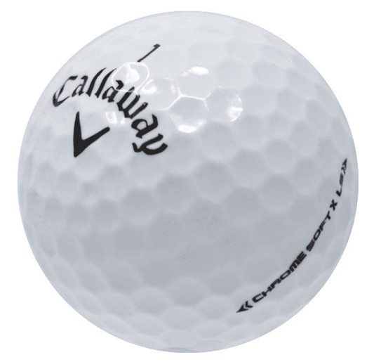 Golf Balls Everywhere Recycled Callaway Chrome Soft X LS