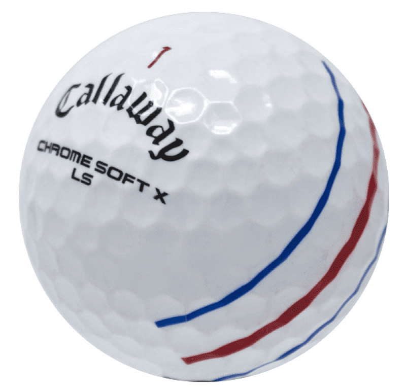 Golf Balls Everywhere Recycled Callaway Chrome Soft X LS