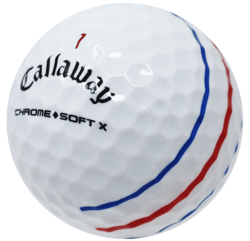 Golf Balls Everywhere Recycled Callaway Chrome Soft X