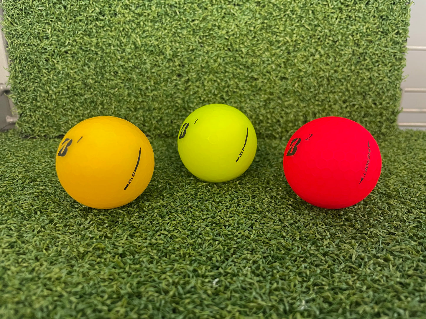 Golf Balls Everywhere Recycled Bridgestone Matte Color Mix