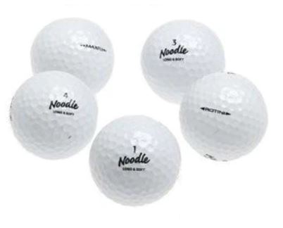 Golf Balls Everywhere Recycled Noodle Mix