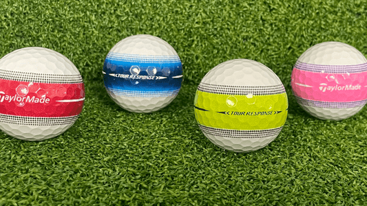 Golf Balls Everywhere Recycled TaylorMade Tour Response Stripe Mix