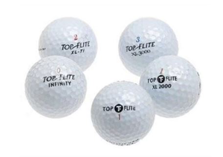 Golf Balls Everywhere Recycled TopFlite White- Mix